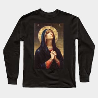 Our Lady of Sorrows Virgin Mary Mater Dolorosa Long Sleeve T-Shirt